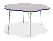 Load image into Gallery viewer, Berries® Six Leaf Activity Table - 60&quot;, A-height - Gray/Blue/Gray - MMEE Distributors
