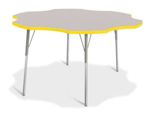 Load image into Gallery viewer, Berries® Six Leaf Activity Table - 60&quot;, A-height - Gray/Yellow/Gray - MMEE Distributors
