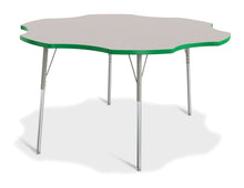 Load image into Gallery viewer, Berries® Six Leaf Activity Table - 60&quot;, A-height - Gray/Green/Gray - MMEE Distributors
