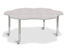 Load image into Gallery viewer, Berries® Six Leaf Activity Table - Mobile - Driftwood Gray/Gray/Gray - MMEE Distributors
