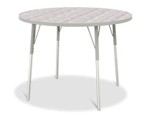 Load image into Gallery viewer, Berries® Round Activity Table - 42&quot; Diameter, A-height - Driftwood Gray/Gray/Gray - MMEE Distributors

