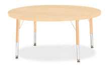 Load image into Gallery viewer, Berries® Round Activity Table - 42&quot; Diameter, T-height - Maple/Maple/Camel - MMEE Distributors
