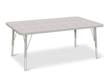 Load image into Gallery viewer, Berries® Rectangle Activity Table - 30&quot; X 48&quot;, E-height - Driftwood Gray/Gray/Gray - MMEE Distributors
