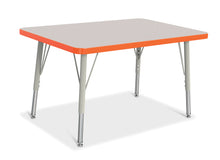 Load image into Gallery viewer, Berries® Rectangle Activity Table - 24&quot; X 36&quot;, E-height - Gray/Orange/Gray - MMEE Distributors
