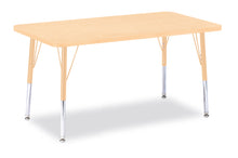 Load image into Gallery viewer, Berries® Rectangle Activity Table - 24&quot; X 36&quot;, E-height - Maple/Maple/Camel - MMEE Distributors
