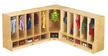 Load image into Gallery viewer, Jonti-Craft® Toddler 5 Section Coat Locker with Step - without Cubbie-Trays - MMEE Distributors
