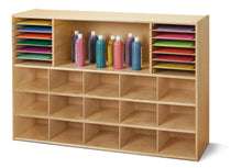 Load image into Gallery viewer, Young Time® Sectional Cubbie-Tray Storage - without Bins - MMEE Distributors
