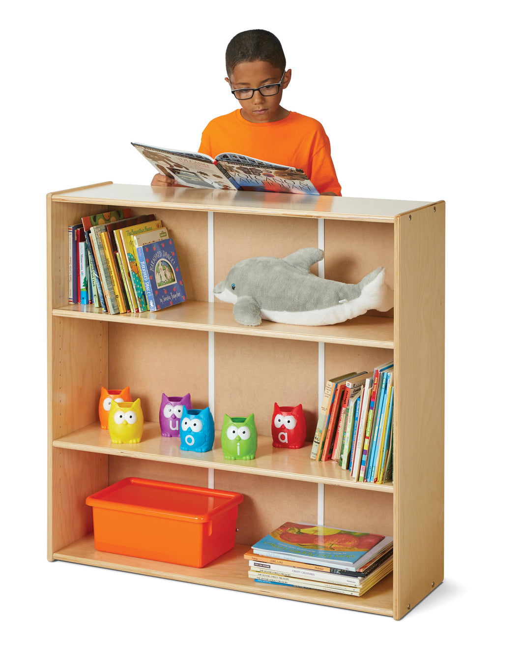 Young Time® Short Adjustable Shelf Bookcase - MMEE Distributors