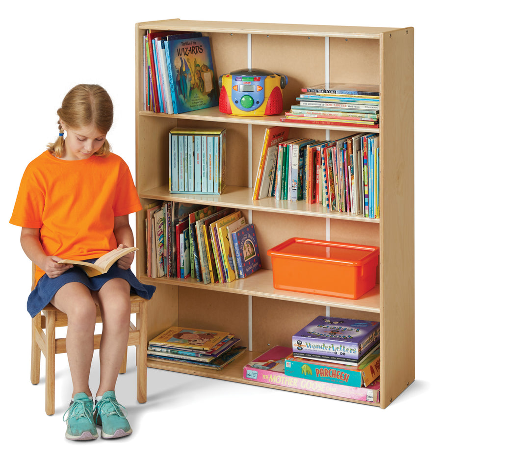Young Time® Standard Adjustable Shelf Bookcase - MMEE Distributors