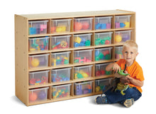 Load image into Gallery viewer, Young Time® 25 Cubbie-Tray Storage - with Clear Bins - MMEE Distributors
