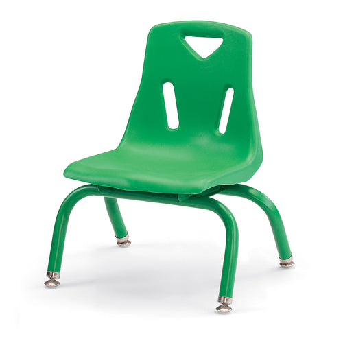 Berries® Stacking Chair with Powder-Coated Legs - 8