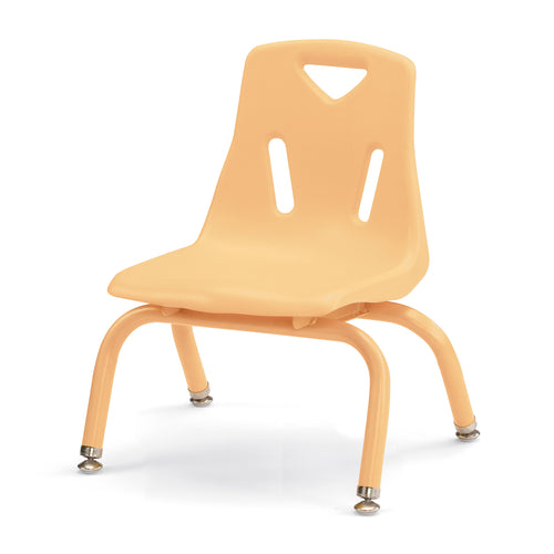 Berries® Stacking Chair with Powder-Coated Legs - 8