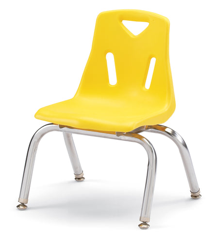 Berries® Stacking Chair with Chrome-Plated Legs - 10