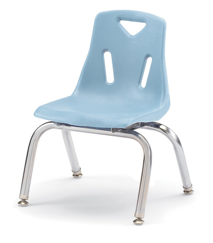 Berries® Stacking Chair with Chrome-Plated Legs - 10