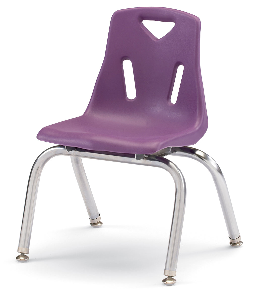 Berries® Stacking Chair with Chrome-Plated Legs - 12