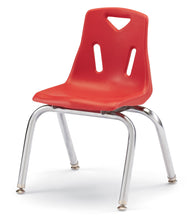 Load image into Gallery viewer, Berries® Stacking Chair with Chrome-Plated Legs - 18&quot; Ht -  Set of 6 - Key Lime - MMEE Distributors
