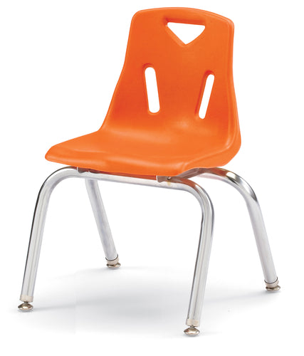 Berries® Stacking Chairs with Chrome-Plated Legs - 14