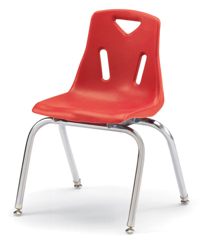 Berries® Stacking Chair with Chrome-Plated Legs - 16