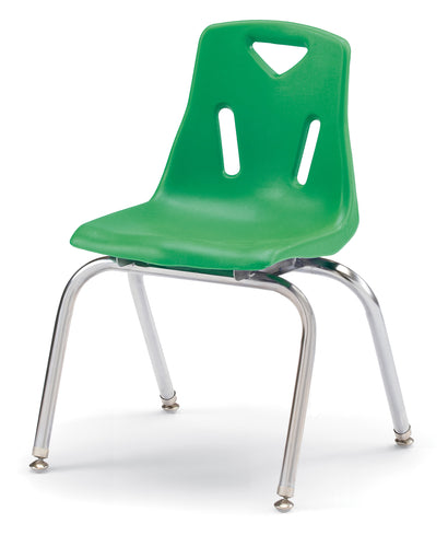 Berries® Stacking Chair with Chrome-Plated Legs - 16