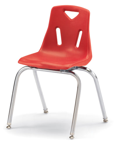 Berries® Stacking Chairs with Chrome-Plated Legs - 18