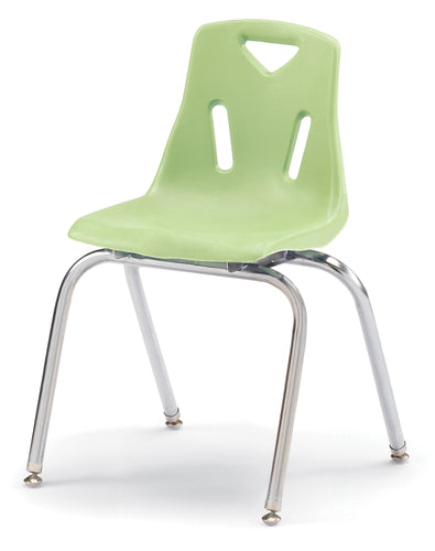 Berries® Stacking Chair with Chrome-Plated Legs - 18