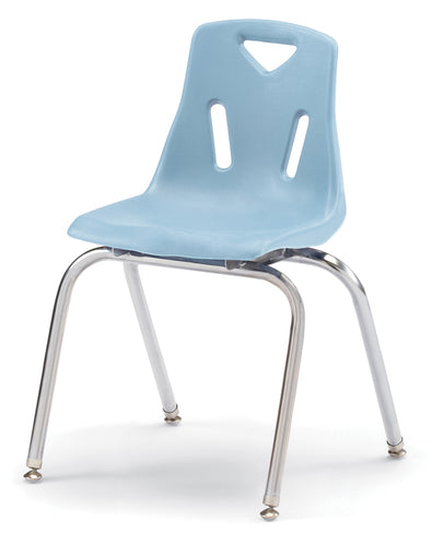 Berries® Stacking Chair with Chrome-Plated Legs - 18