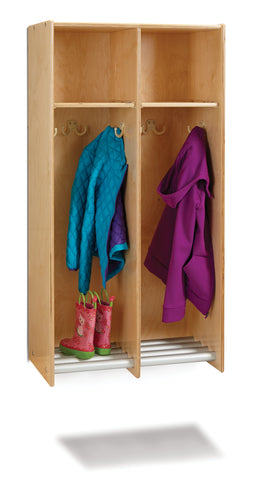 Jonti-Craft® 2 Section Hanging Locker - without Tubs - MMEE Distributors