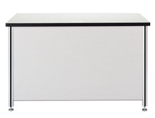 Load image into Gallery viewer, Berries® Teachers&#39; 66&quot; Desk with 2 Pedestals - Gray/Black - MMEE Distributors
