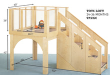 Load image into Gallery viewer, Jonti-Craft® Tots Loft - 24-36 Months - MMEE Distributors
