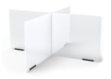 Load image into Gallery viewer, Jonti-Craft® See-Thru Table Divider Shields - 4 Station - 35.5&quot; x 35.5&quot; x 16&quot; - MMEE Distributors
