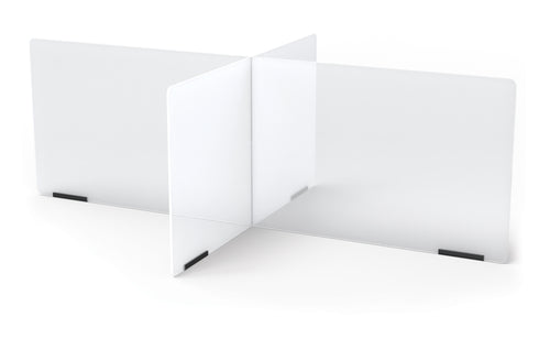 Jonti-Craft® See-Thru Table Divider Shields - 4 Station - 47.5