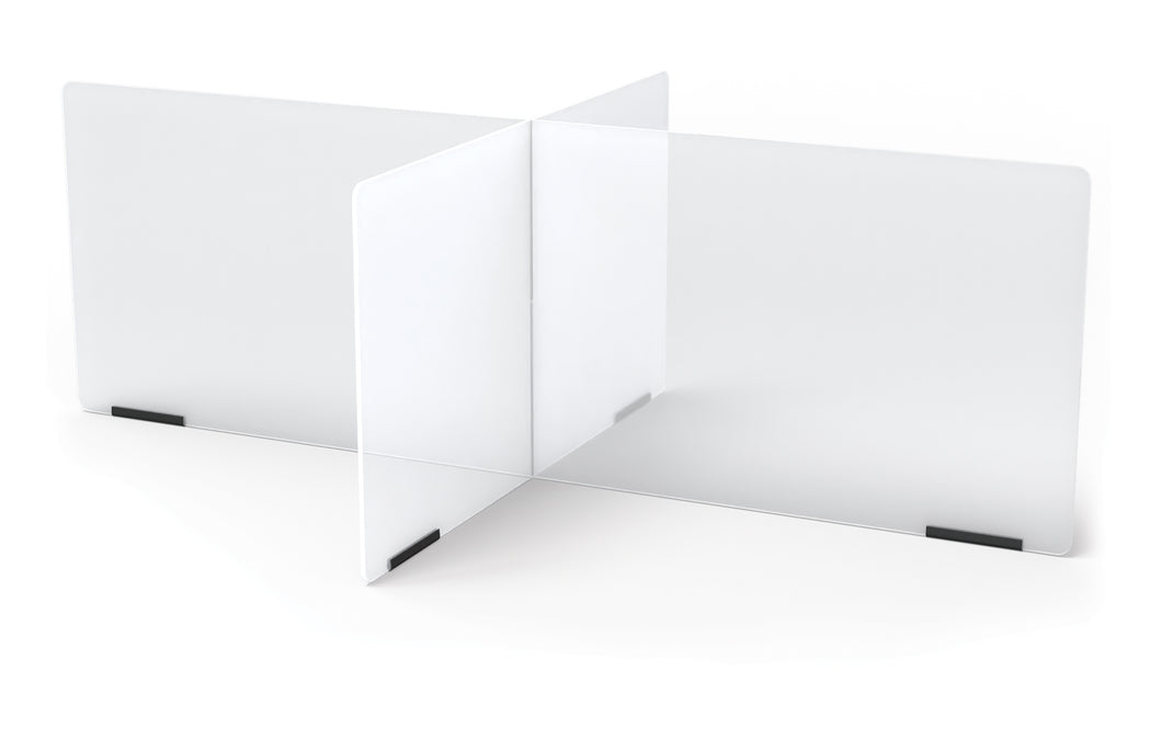 Jonti-Craft® See-Thru Table Divider Shields - 4 Station - 47.5