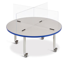 Load image into Gallery viewer, Jonti-Craft® See-Thru Table Divider Shields - 4 Station - 47.5&quot; x 47.5&quot; x 24&quot; - MMEE Distributors
