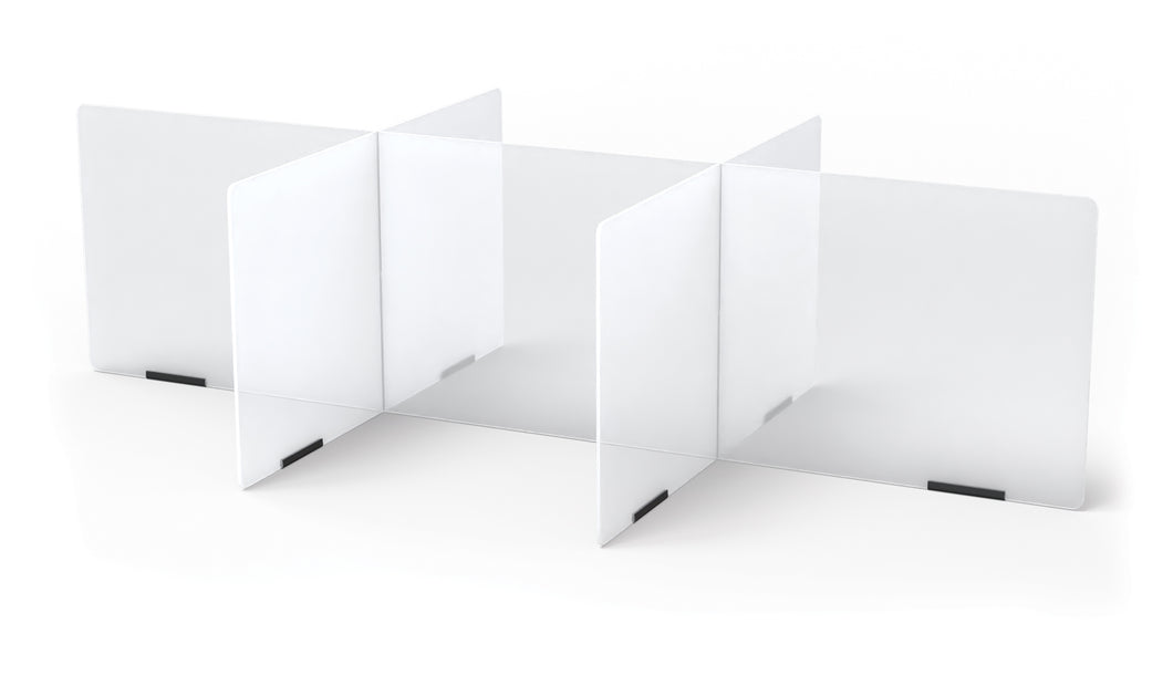 Jonti-Craft® See-Thru Table Divider Shields - 6 Station - 58.5
