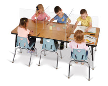 Load image into Gallery viewer, Berries® Rectangle Activity Table - 30&quot; X 72&quot;, E-height - Oak/Black/Black - MMEE Distributors
