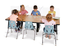 Load image into Gallery viewer, Berries® Rectangle Activity Table - 30&quot; X 72&quot;, A-height - Oak/Black/Black - MMEE Distributors
