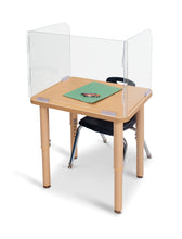 Load image into Gallery viewer, Jonti-Craft® See-Thru Student Desktop Shield -16.5&quot; High - MMEE Distributors

