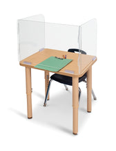 Load image into Gallery viewer, Jonti-Craft® See-Thru Student Desktop Shield -16.5&quot; High - MMEE Distributors
