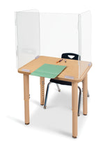 Load image into Gallery viewer, Jonti-Craft® See-Thru Student Desktop Shield - 24&quot; High - MMEE Distributors
