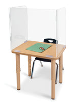 Load image into Gallery viewer, Jonti-Craft® See-Thru Student Desktop Shield - 24&quot; High - MMEE Distributors
