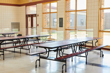 Load image into Gallery viewer, Jonti-Craft® See-Thru Table Divider Shields - Center Divider - 47.5&quot; x 12&quot; x 24&quot; - MMEE Distributors
