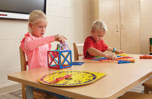 Load image into Gallery viewer, Berries® Rectangle Activity Table - 30&quot; X 48&quot;, Mobile - Maple/Maple/Gray - MMEE Distributors
