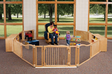 Load image into Gallery viewer, KYDZ Suite® Cascade Panel - E to T-height - 36&quot; Wide - See-Thru - MMEE Distributors
