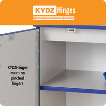 Load image into Gallery viewer, Rainbow Accents® Stacking Lockable Lockers -  Single Stack - Orange - MMEE Distributors
