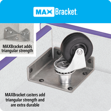 Load image into Gallery viewer, Rainbow Accents® Super-Sized Fold-n-Lock - Purple - MMEE Distributors
