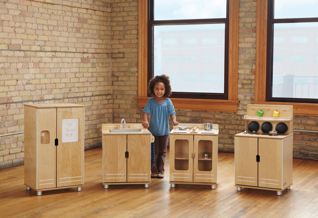 TrueModern® Play Kitchen Fridge - MMEE Distributors