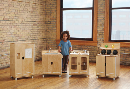 TrueModern® Play Kitchen Cupboard - MMEE Distributors