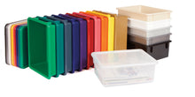 Load image into Gallery viewer, Jonti-Craft® Mobile Twin Storage Island - with Clear Trays - MMEE Distributors
