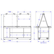 Load image into Gallery viewer, Rainbow Accents® 4 Station Art Center - Green - MMEE Distributors
