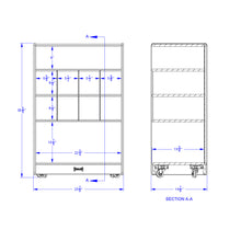 Load image into Gallery viewer, Jonti-Craft® Mobile Block Shelf - MMEE Distributors
